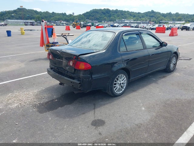Продаж на аукціоні авто 2002 Toyota Corolla S, vin: 2T1BR12E02C573759, номер лоту: 45913962