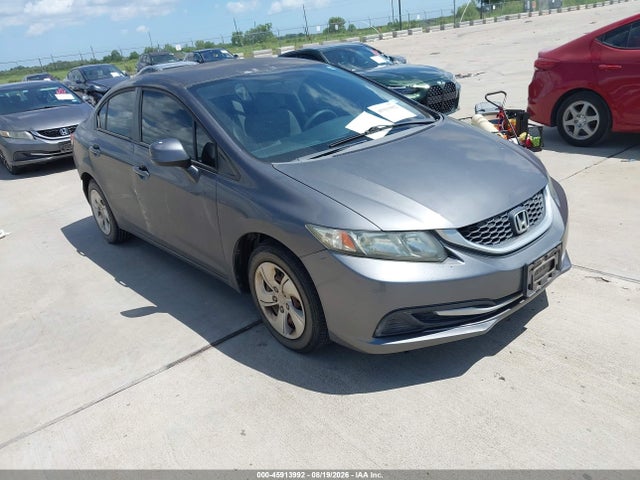 45913992 :رقم المزاد ، 2HGFB2F58DH589630 vin ، 2013 Honda Civic Lx مزاد بيع