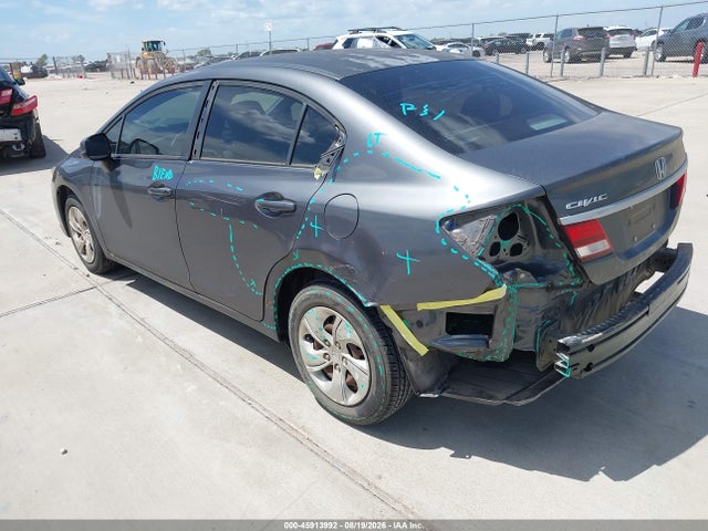 45913992 :رقم المزاد ، 2HGFB2F58DH589630 vin ، 2013 Honda Civic Lx مزاد بيع