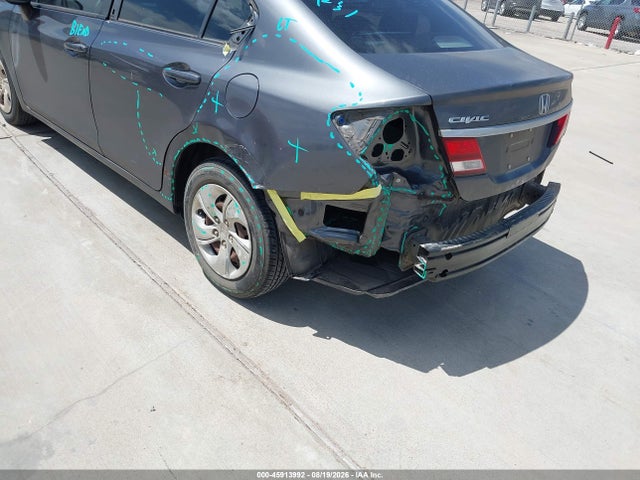 45913992 :رقم المزاد ، 2HGFB2F58DH589630 vin ، 2013 Honda Civic Lx مزاد بيع