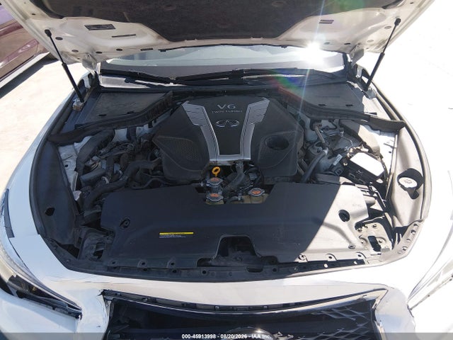 2016 Infiniti Q50 3.0t Premium მანქანა იყიდება აუქციონზე, vin: JN1EV7AP9GM300685, აუქციონის ნომერი: 45913998