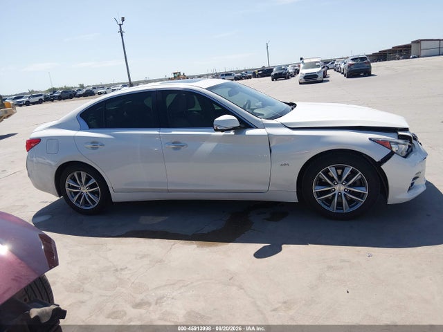 2016 Infiniti Q50 3.0t Premium მანქანა იყიდება აუქციონზე, vin: JN1EV7AP9GM300685, აუქციონის ნომერი: 45913998