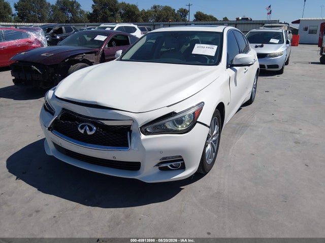 2016 Infiniti Q50 3.0t Premium მანქანა იყიდება აუქციონზე, vin: JN1EV7AP9GM300685, აუქციონის ნომერი: 45913998
