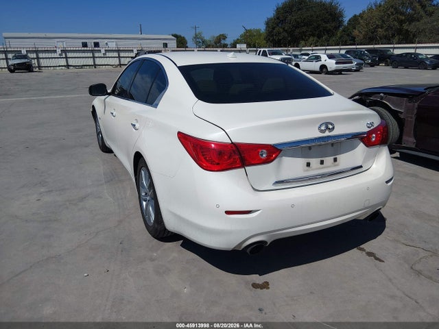 2016 Infiniti Q50 3.0t Premium მანქანა იყიდება აუქციონზე, vin: JN1EV7AP9GM300685, აუქციონის ნომერი: 45913998