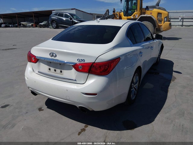 2016 Infiniti Q50 3.0t Premium მანქანა იყიდება აუქციონზე, vin: JN1EV7AP9GM300685, აუქციონის ნომერი: 45913998