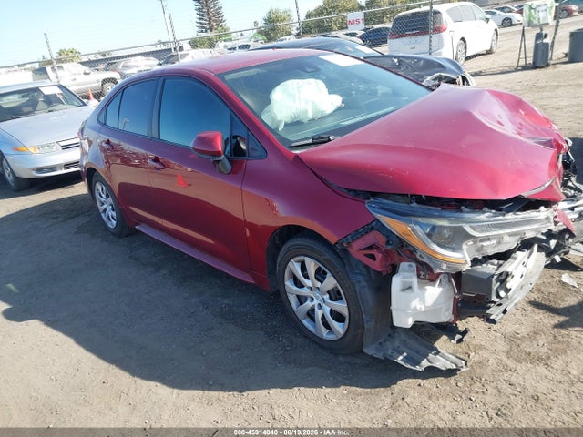 2022 Toyota Corolla Le მანქანა იყიდება აუქციონზე, vin: 5YFEPMAE1NP278776, აუქციონის ნომერი: 45914040