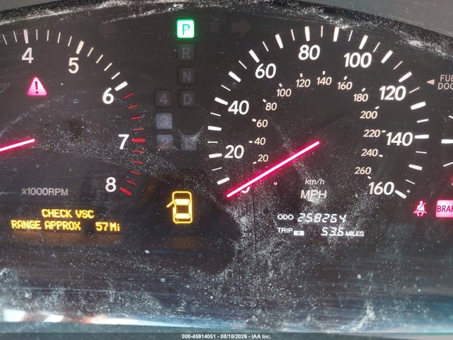 Aukcja sprzedaży 2001 Lexus Ls 430, vin: JTHBN30F310040864, numer aukcji: 45914051