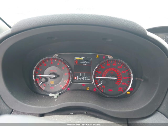 Aukcja sprzedaży 2016 Subaru Wrx Limited, vin: JF1VA1J60G9804905, numer aukcji: 45914055