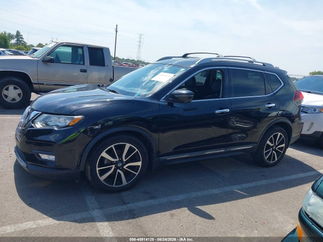 2019 Nissan Rogue Sl მანქანა იყიდება აუქციონზე, vin: 5N1AT2MT0KC817722, აუქციონის ნომერი: 45914125