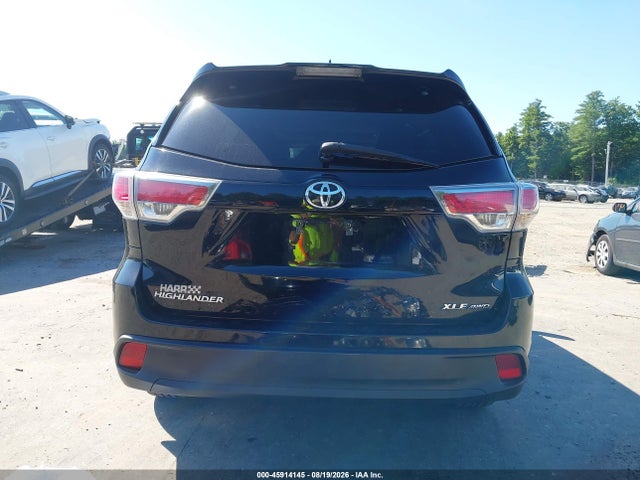 45914145 :رقم المزاد ، 5TDJKRFH2GS503925 vin ، 2016 Toyota Highlander Xle V6 مزاد بيع