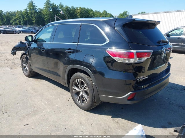 45914145 :رقم المزاد ، 5TDJKRFH2GS503925 vin ، 2016 Toyota Highlander Xle V6 مزاد بيع