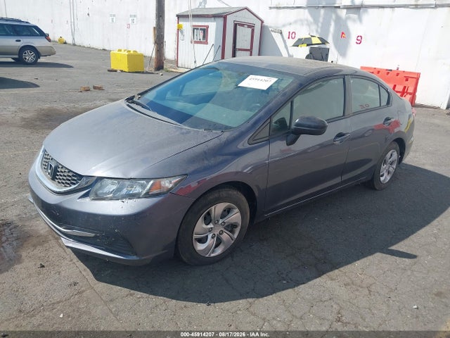Honda Civic Lx 2014 19XFB2F53EE270082 Image 2