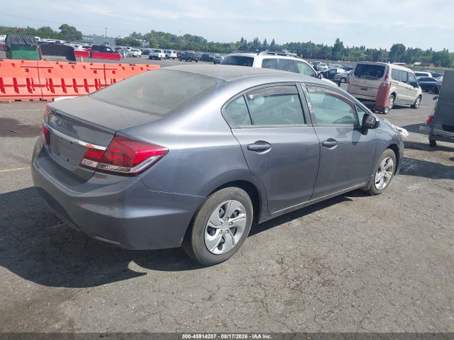 Honda Civic Lx 2014 19XFB2F53EE270082 Image 4