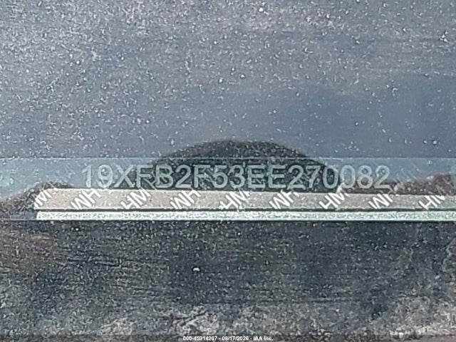 Honda Civic Lx 2014 19XFB2F53EE270082 Image 9