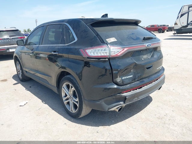 2016 Ford Edge Titanium მანქანა იყიდება აუქციონზე, vin: 2FMPK4K9XGBB96089, აუქციონის ნომერი: 45914226