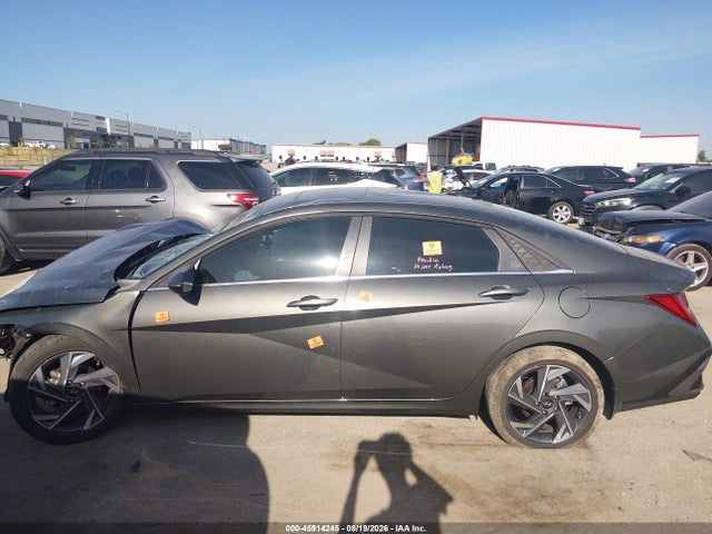 2025 Hyundai Elantra Limited მანქანა იყიდება აუქციონზე, vin: KMHLP4DG5SU087733, აუქციონის ნომერი: 45914245