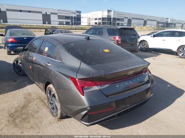 2025 Hyundai Elantra Limited მანქანა იყიდება აუქციონზე, vin: KMHLP4DG5SU087733, აუქციონის ნომერი: 45914245