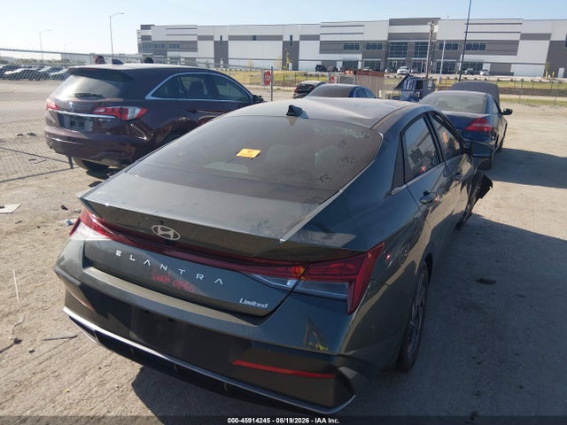 2025 Hyundai Elantra Limited მანქანა იყიდება აუქციონზე, vin: KMHLP4DG5SU087733, აუქციონის ნომერი: 45914245