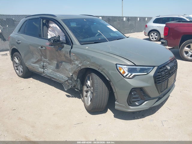 Auction sale of the 2025 Audi Q3 Premium 45 Tfsi S Line Quattro Tiptronic, vin: WA1DECF31S1104929, lot number: 45914280