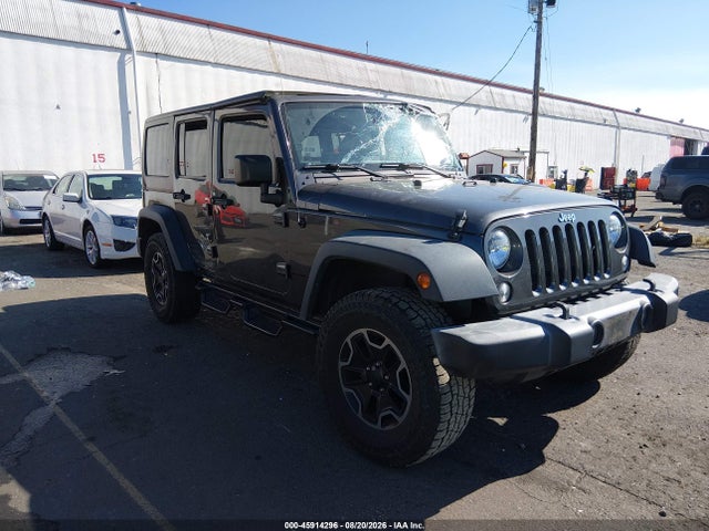 Продаж на аукціоні авто 2017 Jeep Wrangler Unlimited Sport 4x4, vin: 1C4BJWDG2HL521828, номер лоту: 45914296
