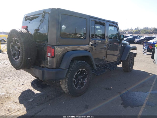 Aukcja sprzedaży 2017 Jeep Wrangler Unlimited Sport 4x4, vin: 1C4BJWDG2HL521828, numer aukcji: 45914296
