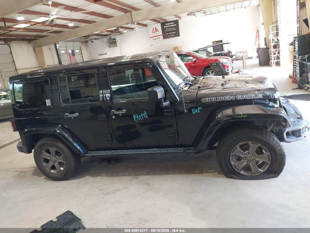 45914317 :رقم المزاد ، 1C4HJWDG7JL892256 vin ، 2018 Jeep Wrangler Jk Unlimited Golden Eagle 4x4 مزاد بيع