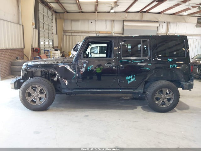 45914317 :رقم المزاد ، 1C4HJWDG7JL892256 vin ، 2018 Jeep Wrangler Jk Unlimited Golden Eagle 4x4 مزاد بيع