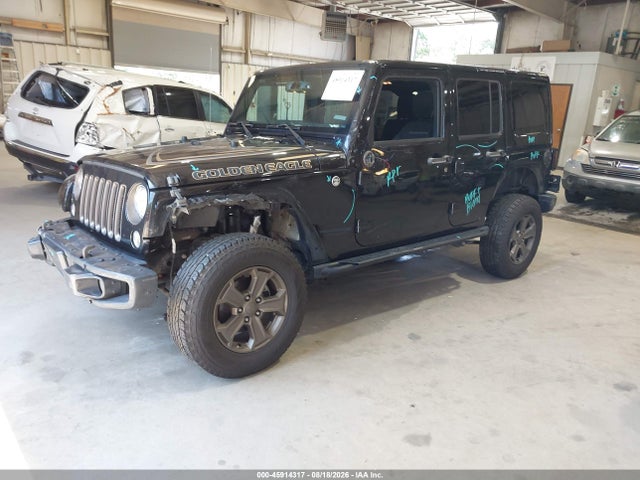 45914317 :رقم المزاد ، 1C4HJWDG7JL892256 vin ، 2018 Jeep Wrangler Jk Unlimited Golden Eagle 4x4 مزاد بيع