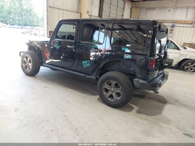 45914317 :رقم المزاد ، 1C4HJWDG7JL892256 vin ، 2018 Jeep Wrangler Jk Unlimited Golden Eagle 4x4 مزاد بيع