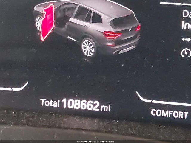 2020 Bmw X3 Xdrive30i მანქანა იყიდება აუქციონზე, vin: 5UXTY5C01L9C35717, აუქციონის ნომერი: 45914343