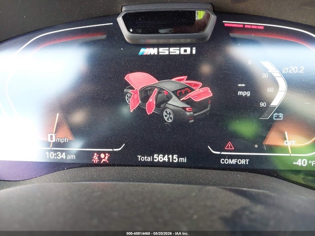 Продаж на аукціоні авто 2021 Bmw M550i Xdrive, vin: WBA13BK06MCF93615, номер лоту: 45914468