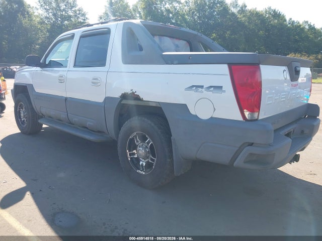 Aukcja sprzedaży 2002 Chevrolet Avalanche 2500, vin: 3GNGK23G42G180585, numer aukcji: 45914518