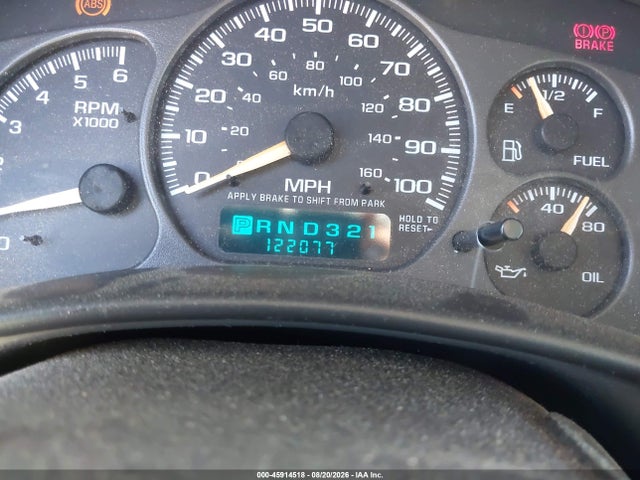 Aukcja sprzedaży 2002 Chevrolet Avalanche 2500, vin: 3GNGK23G42G180585, numer aukcji: 45914518