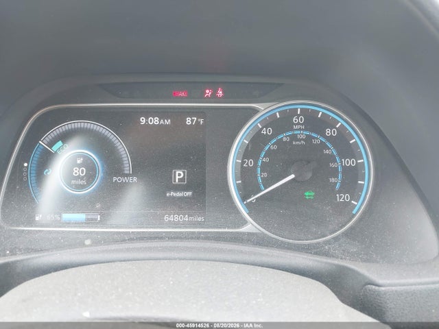 Продаж на аукціоні авто 2019 Nissan Leaf S, vin: 1N4AZ1CP1KC303854, номер лоту: 45914526