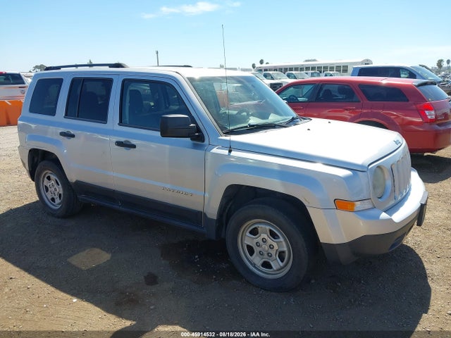 2012 Jeep Patriot Sport მანქანა იყიდება აუქციონზე, vin: 1C4NJPBA3CD542319, აუქციონის ნომერი: 45914532