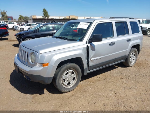 2012 Jeep Patriot Sport მანქანა იყიდება აუქციონზე, vin: 1C4NJPBA3CD542319, აუქციონის ნომერი: 45914532