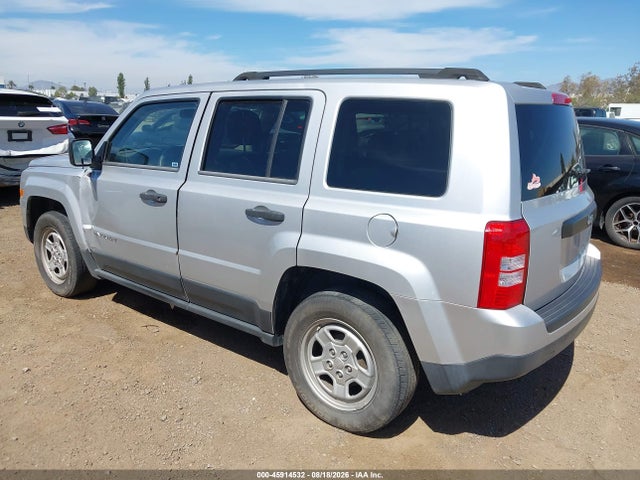 2012 Jeep Patriot Sport მანქანა იყიდება აუქციონზე, vin: 1C4NJPBA3CD542319, აუქციონის ნომერი: 45914532