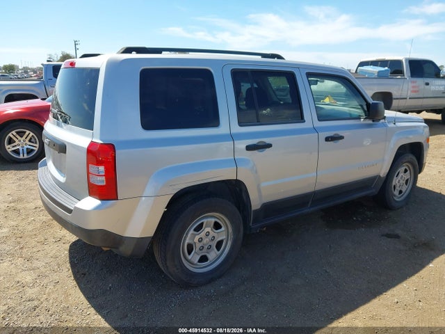 2012 Jeep Patriot Sport მანქანა იყიდება აუქციონზე, vin: 1C4NJPBA3CD542319, აუქციონის ნომერი: 45914532