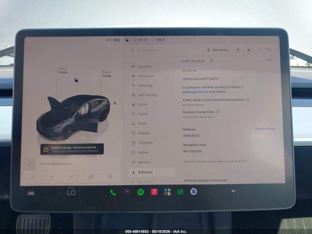 Tesla Model 3 Rear-wheel Drive 2023 5YJ3E1EAXPF712873 Image 18