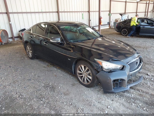 2017 Infiniti Q50 3.0t Premium მანქანა იყიდება აუქციონზე, vin: JN1EV7AP9HM733960, აუქციონის ნომერი: 45914597