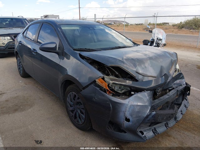 Auction sale of the 2019 Toyota Corolla Le, vin: 5YFBURHE5KP881482, lot number: 45914635