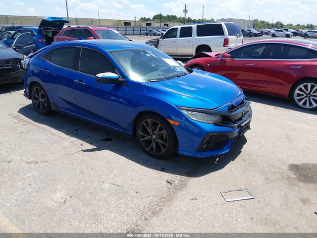 45914643 :رقم المزاد ، SHHFK7H94JU215656 vin ، 2018 Honda Civic Sport Touring مزاد بيع