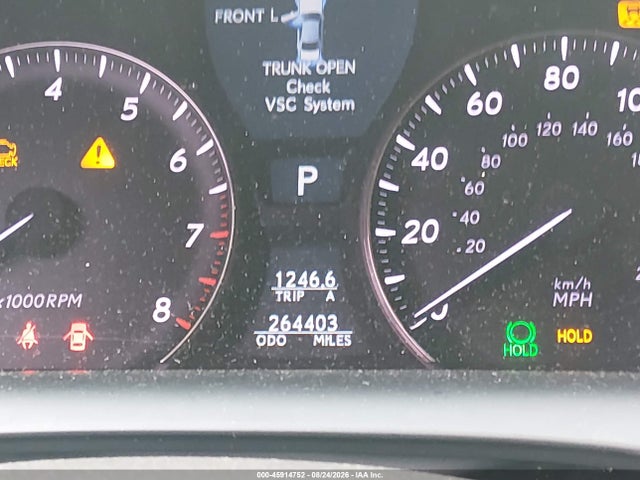 Aukcja sprzedaży 2008 Lexus Ls 460, vin: JTHBL46F785071146, numer aukcji: 45914752