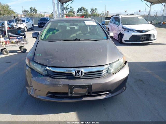 Aukcja sprzedaży 2012 Honda Civic Lx, vin: 19XFB2F5XCE336124, numer aukcji: 45914778