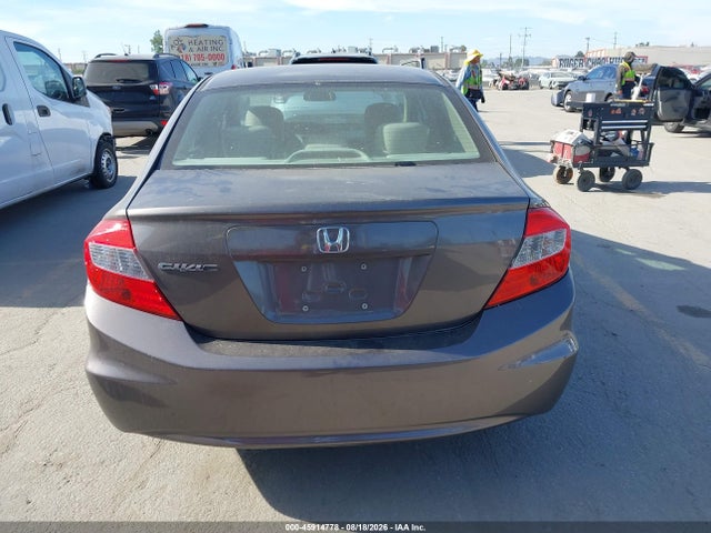 Aukcja sprzedaży 2012 Honda Civic Lx, vin: 19XFB2F5XCE336124, numer aukcji: 45914778
