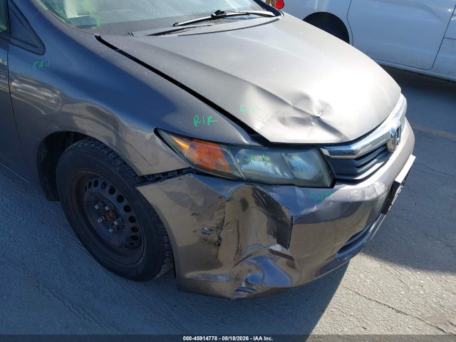 Aukcja sprzedaży 2012 Honda Civic Lx, vin: 19XFB2F5XCE336124, numer aukcji: 45914778