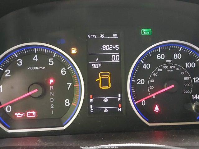 Продаж на аукціоні авто 2009 Honda Cr-v Ex, vin: 3CZRE38589G706016, номер лоту: 45914786