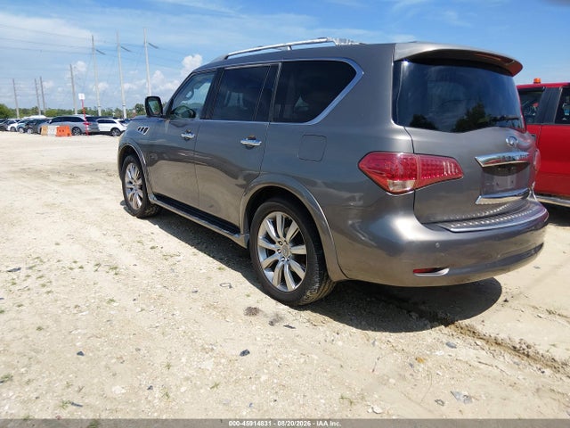 2013 Infiniti Qx56 მანქანა იყიდება აუქციონზე, vin: JN8AZ2NF9D9530833, აუქციონის ნომერი: 45914831