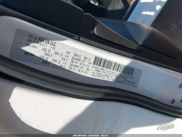 Auction sale of the 2016 Jeep Grand Cherokee High Altitude, vin: 1C4RJECG1GC328949, lot number: 45914833