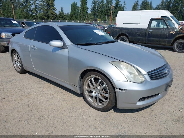2006 Infiniti G35 მანქანა იყიდება აუქციონზე, vin: JNKCV54E76M707789, აუქციონის ნომერი: 45914995